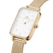 Orologio donna Daniel Wellington QUADRO LUMINE PRESSED EVERGOLD DW00100599