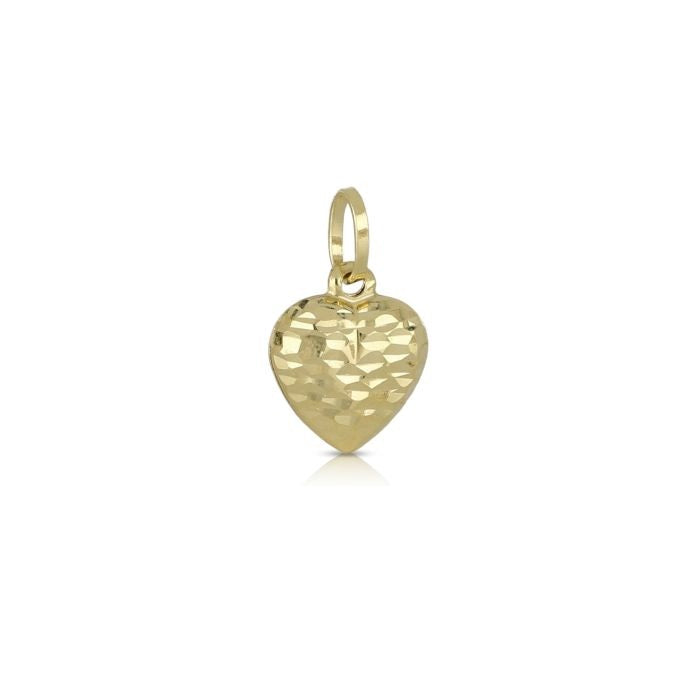 Ciondolo donna in oro giallo 18 Kt Cuore 10756-500-140