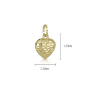 Ciondolo donna in oro giallo 18 Kt Cuore 10756-500-140