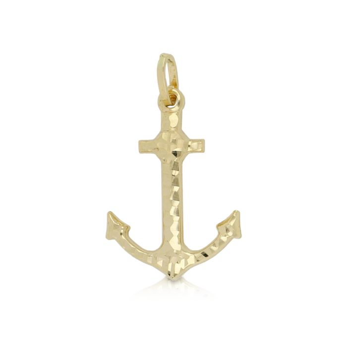 Ciondolo in oro giallo 18 Kt Ancora 10755-500-113