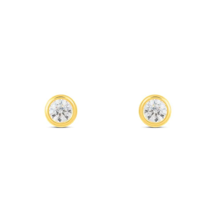 Orecchini in oro giallo 18 Kt punto luce 10780-060-052