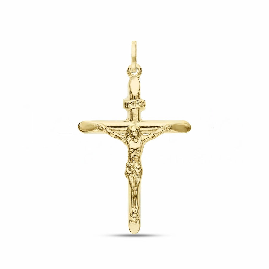 Ciondolo in oro giallo 18 Kt Croce 10893-300-150