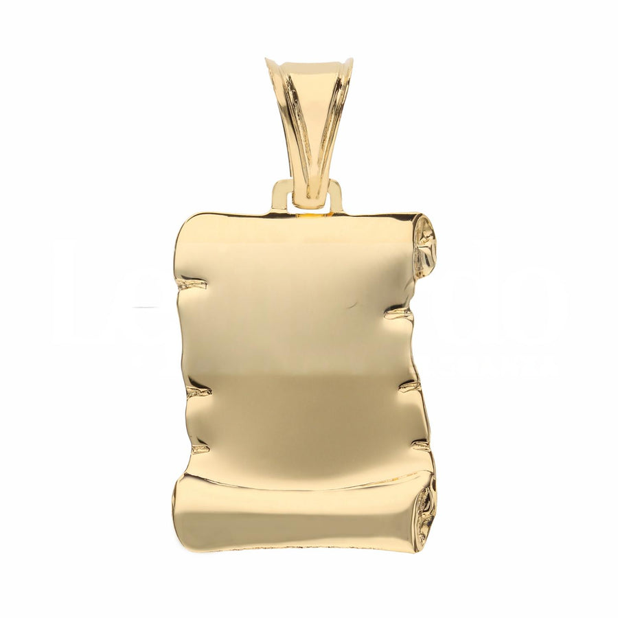 Ciondolo unisex in oro giallo 18 Kt Pergamena 11078-400-170
