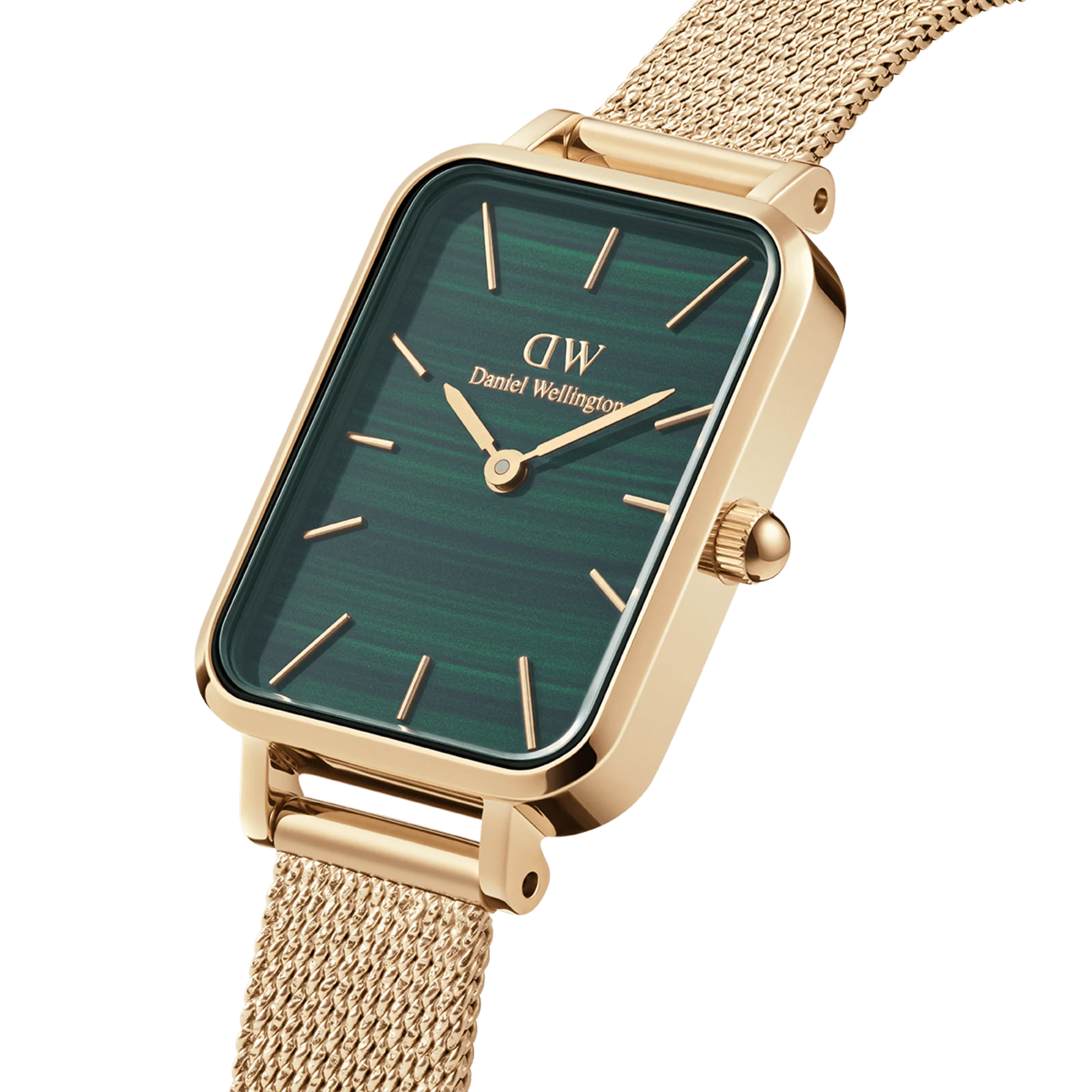 Orologio donna Daniel Wellington QUADRO PRESSED EVERGOLD 20X26 mm DW00100561