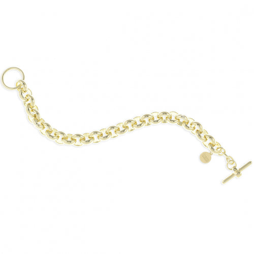 Bracciale donna Unoaerre in bronzo dorato 1044