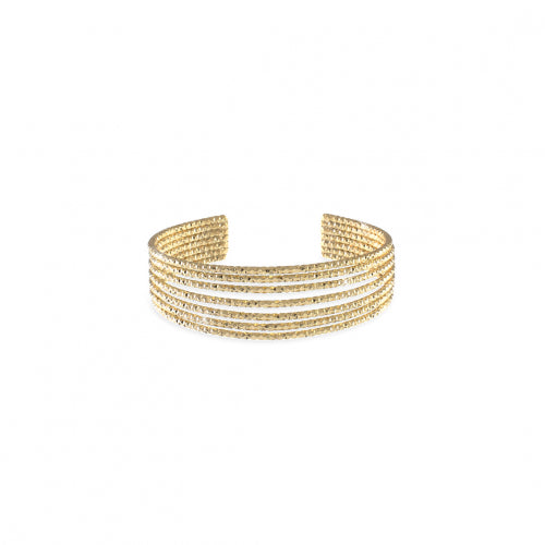 Bracciale donna Unoaerre in bronzo dorato 1166