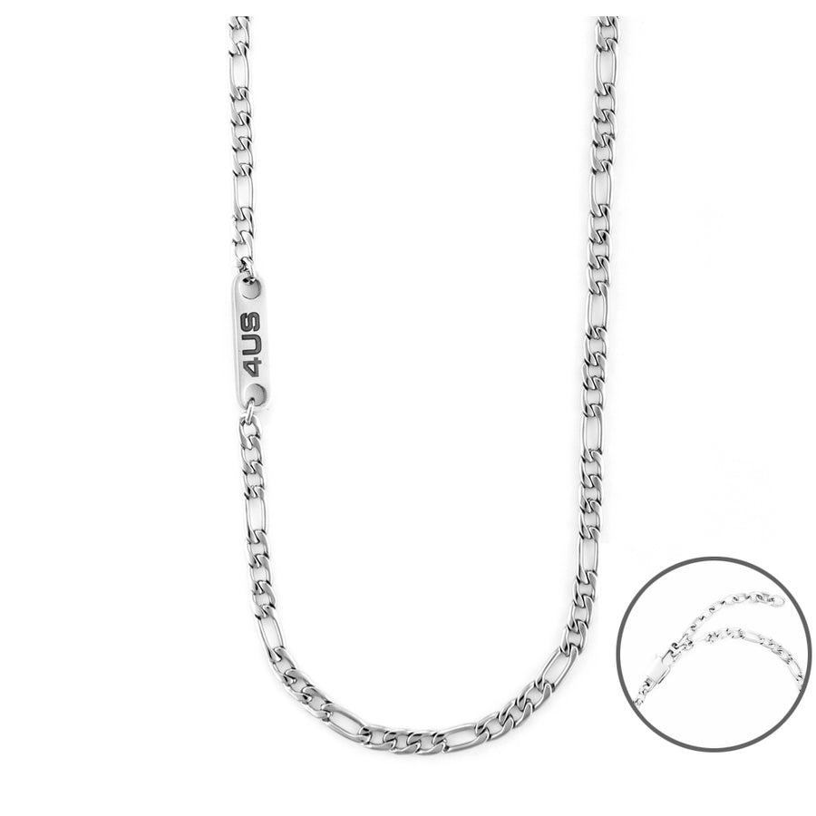 Collana uomo 4US Cesare Paciotti STEEL CATENA 3+1 4UCL6137