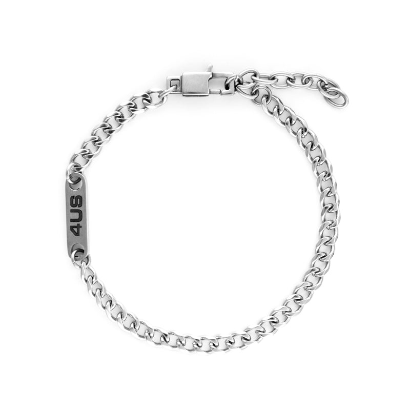 Bracciale uomo 4US Cesare Paciotti STEEL CATENA GRUMETTA 4UBR6140