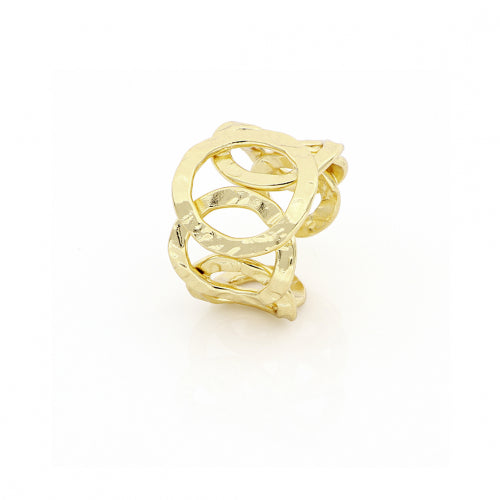 Anello donna Unoaerre in bronzo dorato 1736