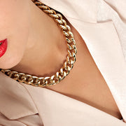 Collana donna UNOAERRE catena grumette in bronzo dorato 1710