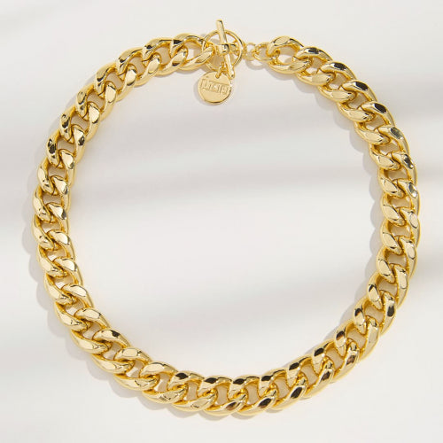 Collana donna UNOAERRE catena grumette in bronzo dorato 1710