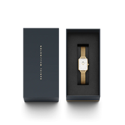 Orologio donna Daniel Wellington QUADRO LUMINE PRESSED EVERGOLD DW00100599
