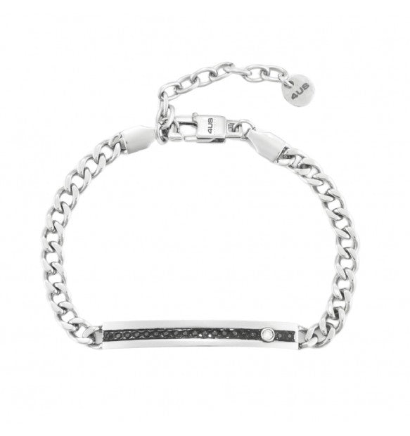 Bracciale uomo 4Us Cesare Paciotti in acciaio 4UBR6991