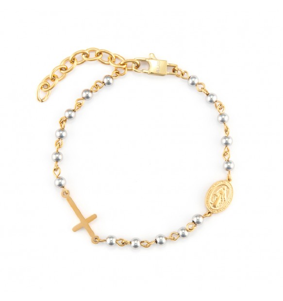 Bracciale uomo 4Us Cesare Paciotti in acciaio 4UBR7348