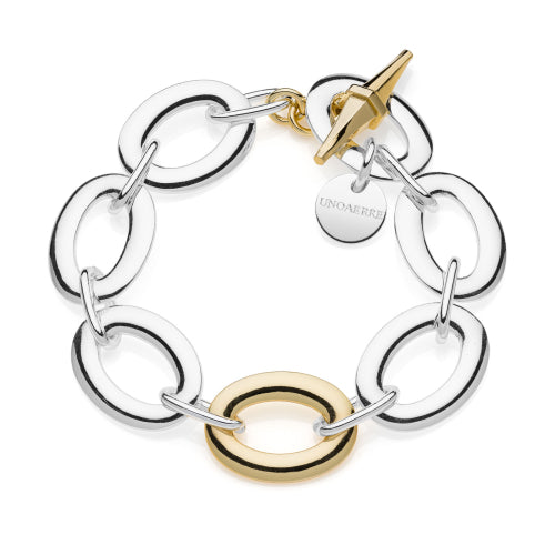 Bracciale donna Unoaerre bicolore Infinity 2254