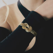 Bracciale donna Unoaerre coda di volpe e nodo 2218