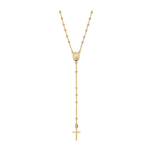 Collana in oro giallo 18 Kt Rosario 10098-550-382