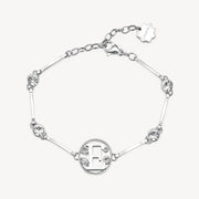Bracciale donna Brosway in acciaio CHAKRA lettera E BHKB053