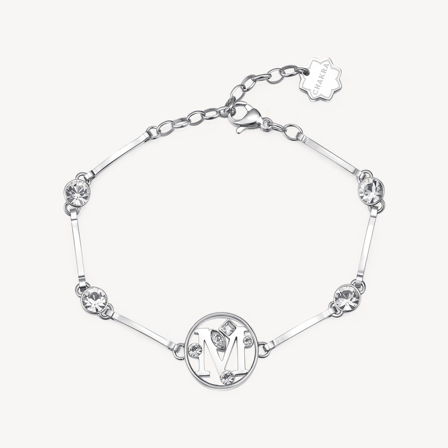 Bracciale donna Brosway CHAKRA lettera M BHKB061