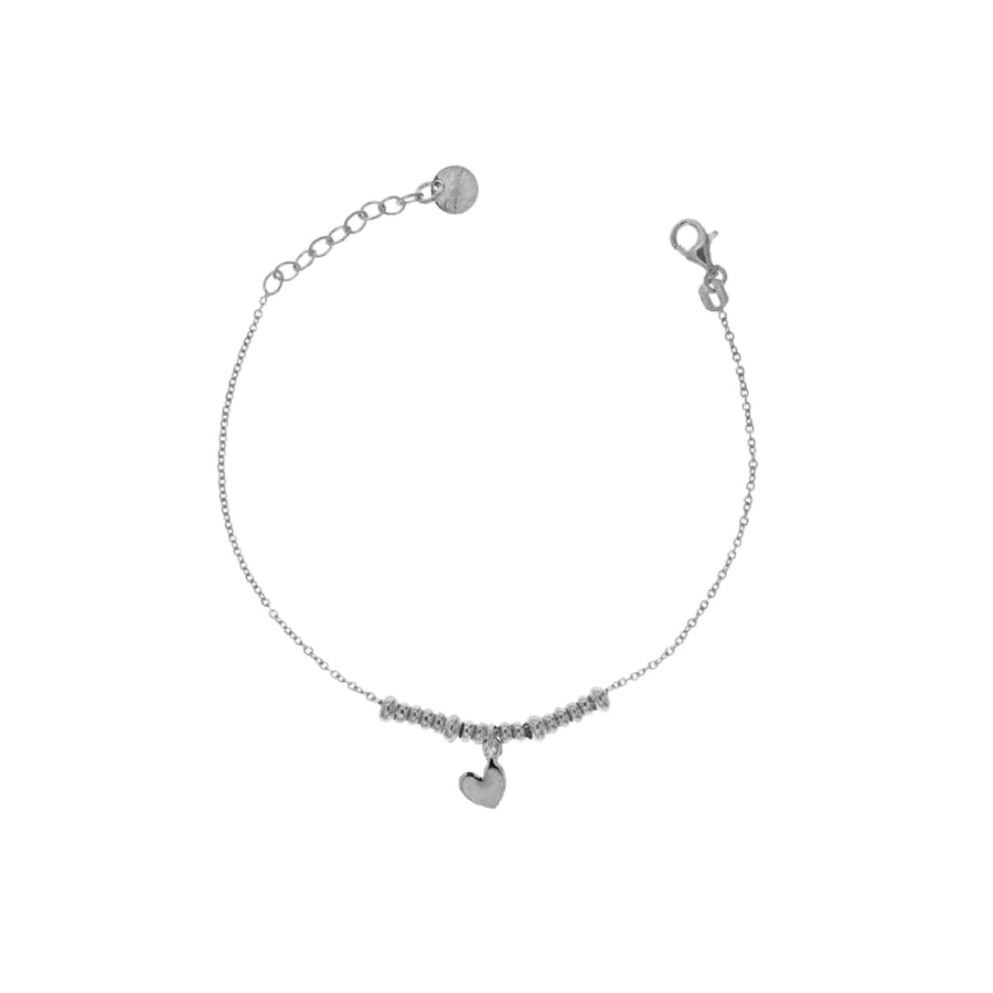 Bracciale donna Rue des Mille micro anelli - Cuore BR-002 1SOG CAT CUO