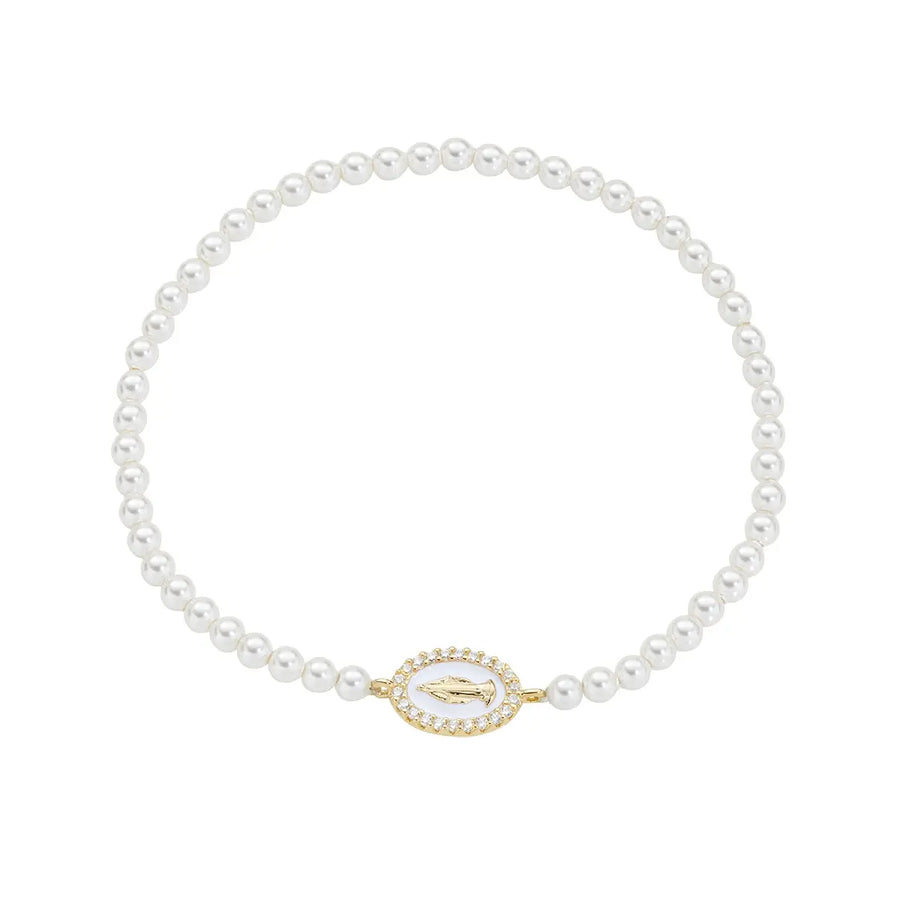 Bracciale donna Amen in Argento 925 Miracolosa BRELPE30SWGB