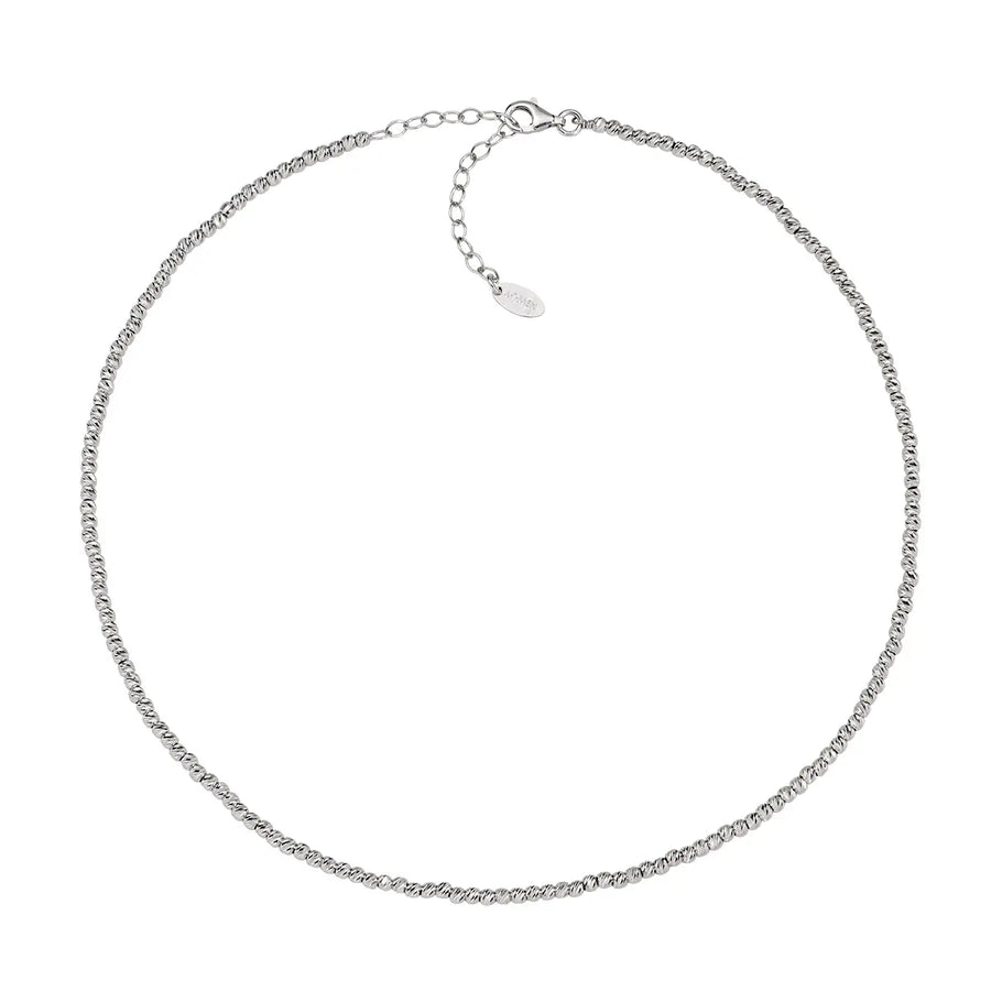 Collana AMEN Riflessi di Luce con Sfere Diamantate