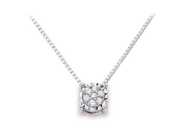 Collana donna Donna Oro in oro 18 Kt con Diamanti DHPF8501