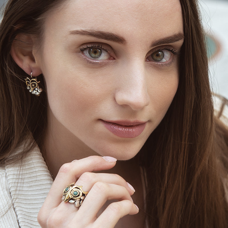 Orecchini donna Nemoris in argento HOS12