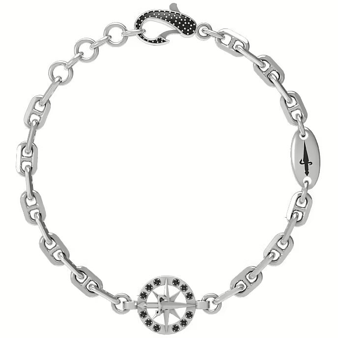 Bracciale uomo Cesare Paciotti in argento 925 JPBR5064B