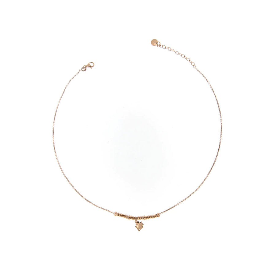 Collana donna Rue des Mille micro anelli - Quadrifoglio GR-002 1SOG QUAD