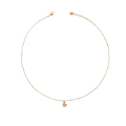 Girocollo Rue des Mille catena e cuore zirconi GRZ-011 CUO