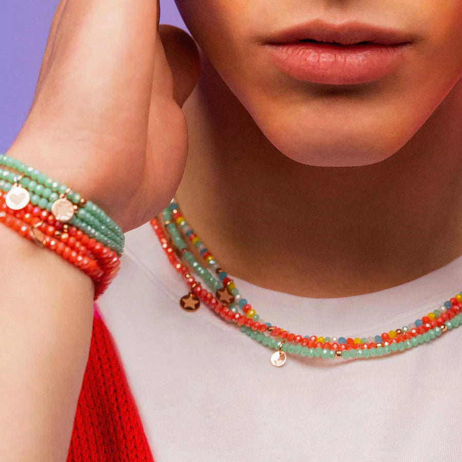 Bracciale/Collana donna Rue des Mille elastico - Gipsy Color