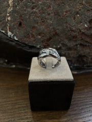 Anello in oro bianco 18 Kt 10566-900-370