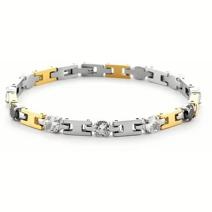 Bracciale uomo 4UA Cesare Paciotti in acciaio 4UBR6738