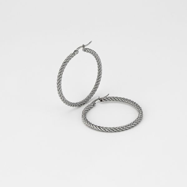 Orecchini donna Boccadamo Mya Creole torchon medium LK/OR35