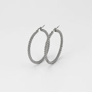 Orecchini donna Boccadamo Mya Creole torchon medium LK/OR35