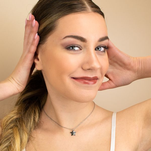 Collana donna Boccadamo Mya catena con stella MY/GR10