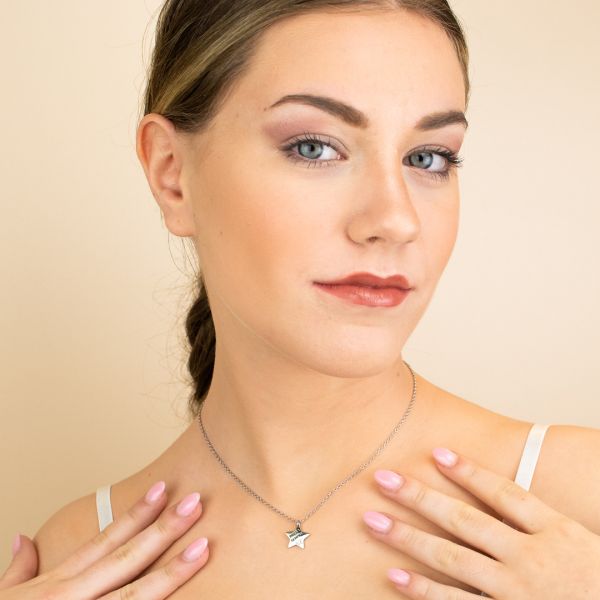 Collana donna Boccadamo Mya catena con stella MY/GR11