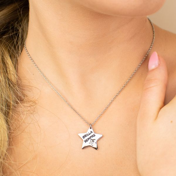 Collana donna Boccadamo Mya catena con stella MY/GR17