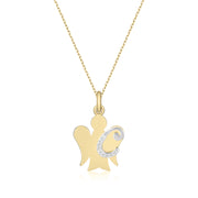 Collana donna Roberto Giannotti in oro 9 Kt e diamanti NKT700