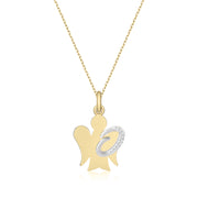 Collana donna Roberto Giannotti in oro 9 Kt e diamanti NKT700