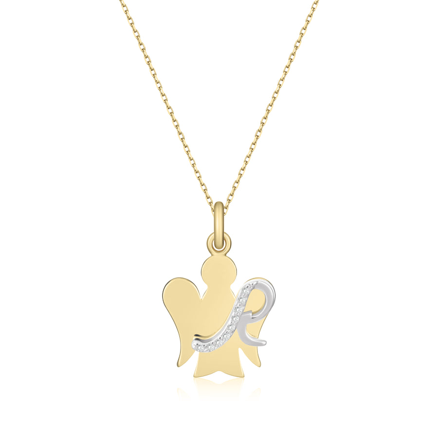 Collana donna Roberto Giannotti in oro 9 Kt e diamanti NKT700