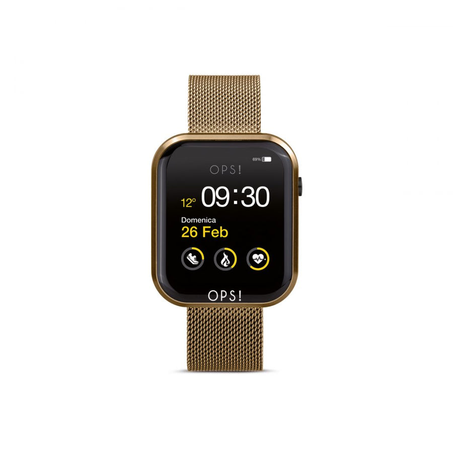 Smartwatch CALL OPS OBJECTS con cinturino in maglia milano OPSSW-16