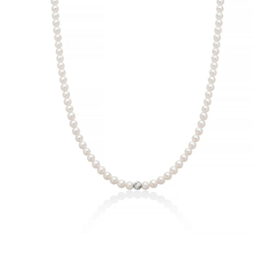 Collana donna Miluna in oro 9 Kt e perle PCL6535BX