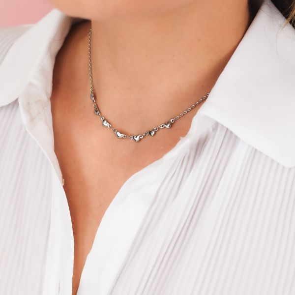 Collana donna Boccadamo Mya in acciaio PG_GR19