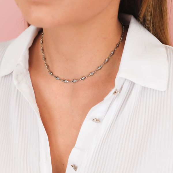 Collana donna Boccadamo Mya in acciaio PG_GR22