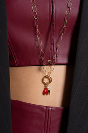 Ciondolo donna Rue des Mille in Argento 925 Charm Bar CB-CN 54