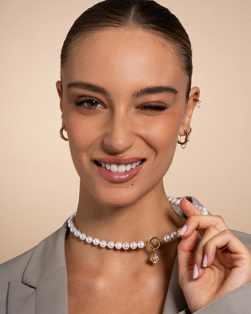 Collana donna Rue des Mille in Argento 925 Charm Bar CB-GR 12