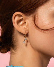 Orecchino donna Rue des Mille in Argento 925 Charm Bar CB-OR 01