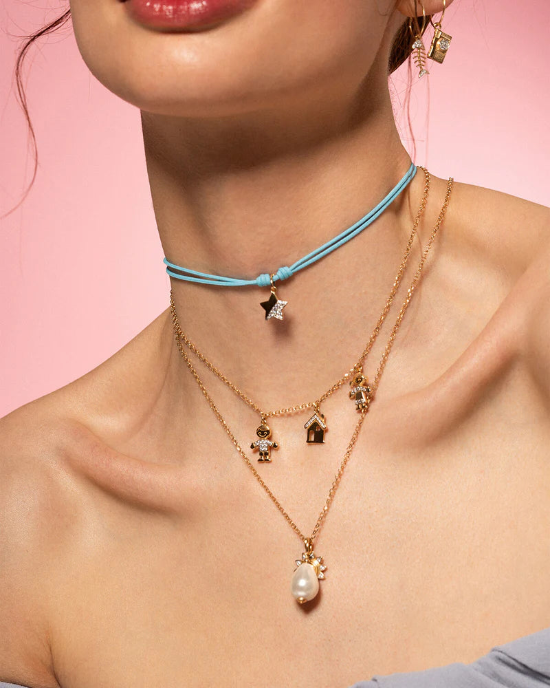 Charm donna Rue des Mille in Argento 925 Charm Bar CB-CN 03